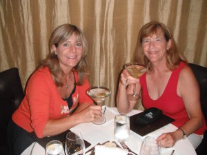 Beluga martinis in Santa Barbara